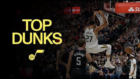 ONE HAND put back by RUDY 💥 | UTAH JAZZ