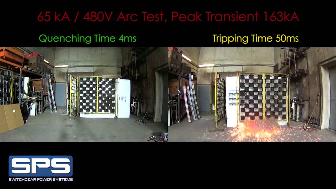 Arc Quenching Switchgear Test Youtube