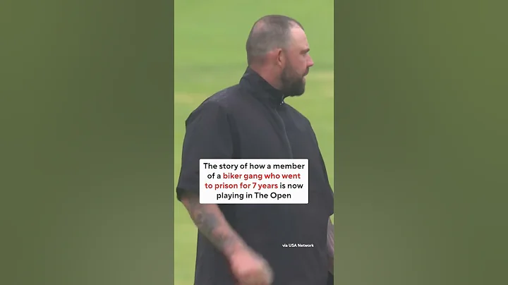 Ryan Peake was in a biker gang now he's playing in The Open Championship #shorts #golf #theopen