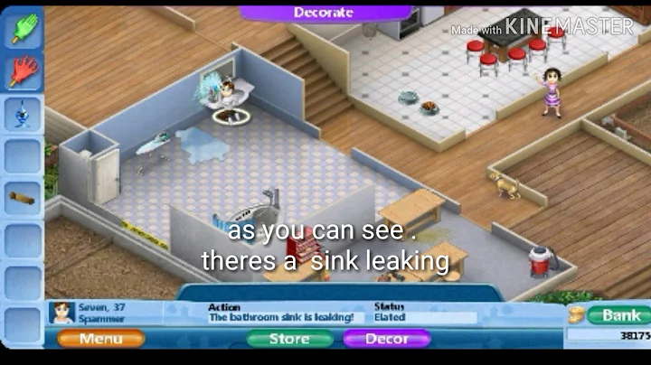 How to fix sink Leak in Virtual Families 2