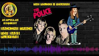 The Police - Roxanne Live  Backing Track for Bass Player no bass Play along