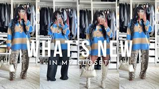 WHAT’S NEW IN MY CLOSET 🍂 | Thrifting for Work + TJ Maxx Fall Bags & Fall Fashion Finds