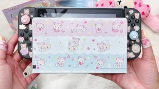 ♡ Brand New Nintendo Switch Unboxing + How I Decorate it ♡