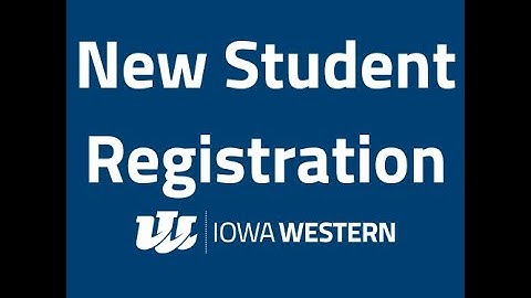 New Student Registration