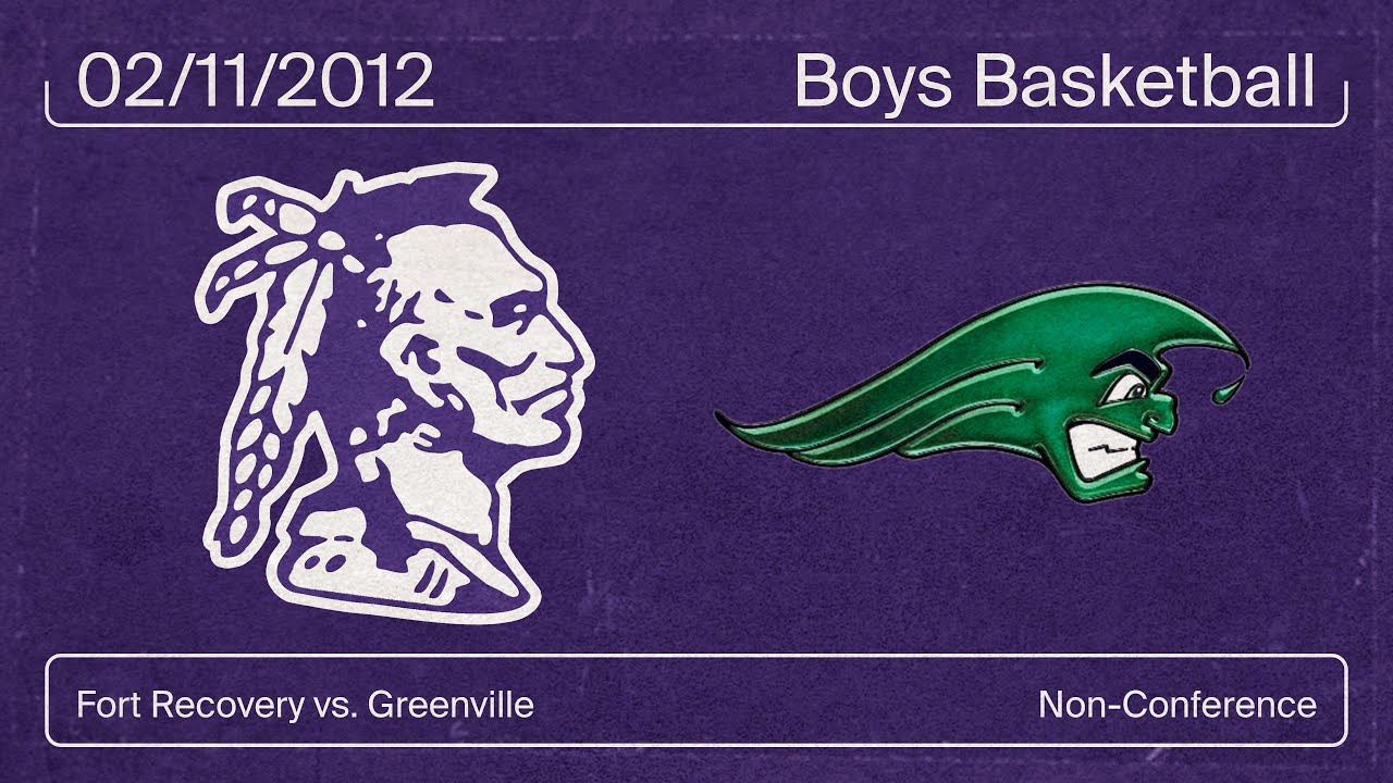 Fort Recovery vs Greenville (Boys Basketball) 02/11/2012