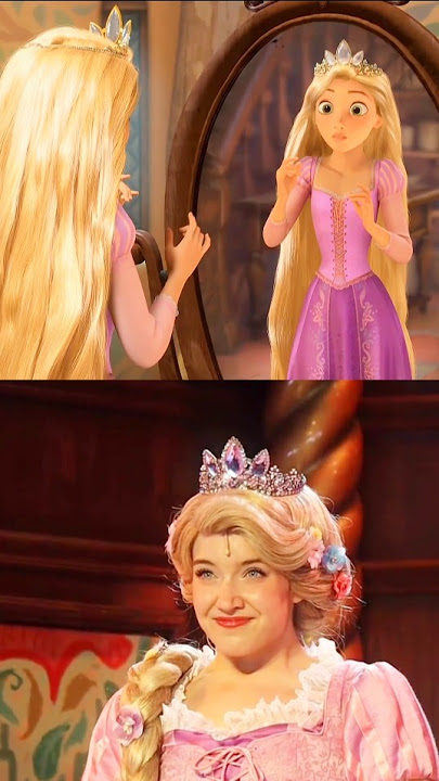 Rapunzel in real life😍☀️ #disneyprincess #rapunzel #tangled