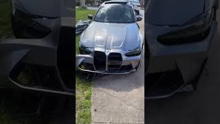 I TOTALED MY BMW M3! #shorts