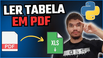 COMO LER TABELAS EM PDF USANDO PYTHON | Transformando em Excel