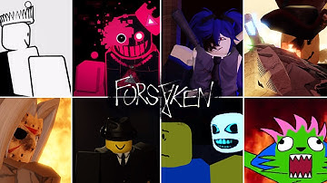 PLAYING KILLER SKINS WITH CUSTOM INTROS/OUTROS GAMEPLAY! | Forsaken