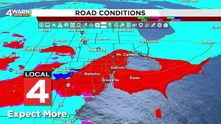 Snow changing to a wintry mix, then back to snow for Metro Detroit on Wednesday