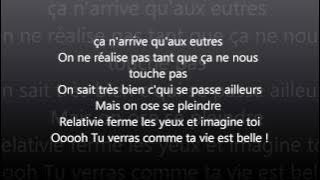 Ferme les yeux et imagine toi [Parole]