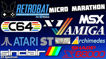 Retrobat ☆ Micro Marathon with Time Stamps #retrobat #emulator #frontend