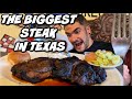 TEXAS'S BIGGEST STEAK CHALLENGE (Bigger Than The Big Texan)! 85oz Steak Challenge | Man Vs Food