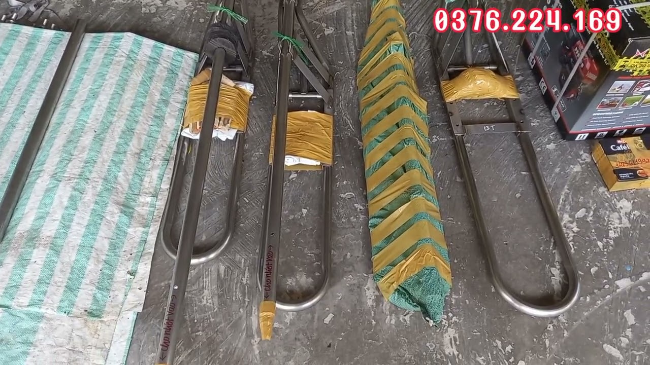 Dàn láp inox chạy thuyền, bơm bùn lh 0379499252 e thắm