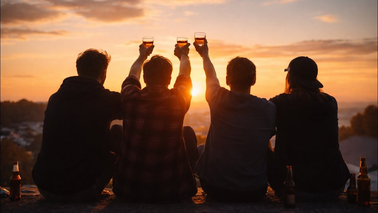 Bottle Brothers (Lyric Video) | Emotional Pop-Punk Song About Friendship & Memories