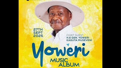 H.E YOWERI KAGUTA MUSEVENI MUSIC ALBUM LAUNCH