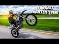 TEACHING RANDY HOW TO WHEELIE LONG DISTANCE FOR HIS WHEELIE BATTLE ! | BRAAP VLOGS