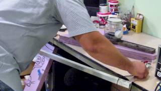 Bugatti 100p wing core cuts