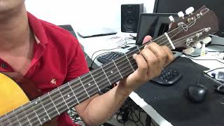 Video thumbnail of "Como tocar entrégame tu amor en guitarra"