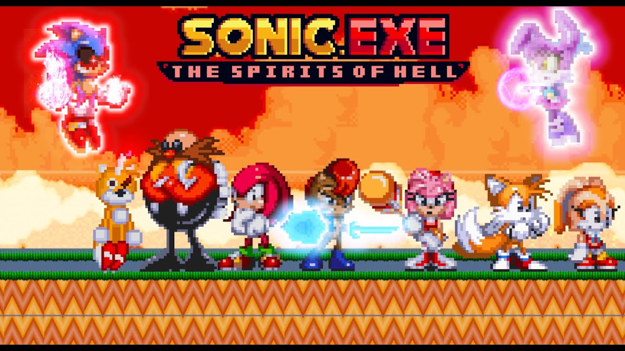 Tragico Jogo do Sonic 😈, Sonic exe Spirits of Hell Round 2, Tragico Jogo  do Sonic 😈, Sonic exe Spirits of Hell Round 2, By RK Play