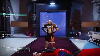 Destiny 2 - Meeting Lord Shaxx In The Hall Of Heroes