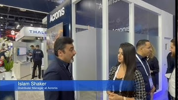 Interview with Acronis at Gitex, 10 October 2022