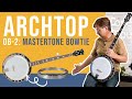Archtop banjo vs standard flat top    gold tone ob2at