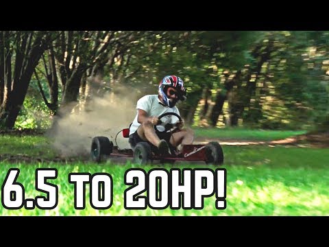 Vidéo: Combien de CV fait un moteur 212cc ?