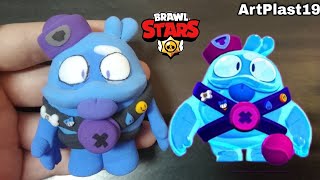 Making brawl stars SQUEAK - clay art