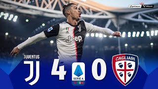 Juventus 4 x 0 Cagliari (C. Ronaldo Hat-Trick) ● Serie A 19/20 Extended Goals & Highlights HD