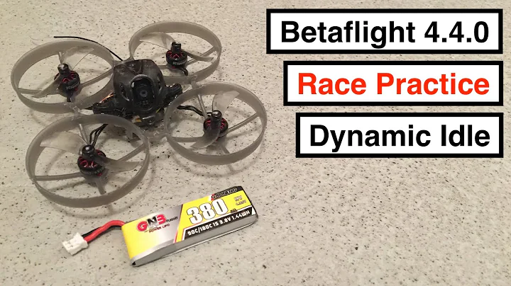 DRONE RACE PRACTICE | Betaflight 4.4.0 | Bluejay | Dynamic Idle