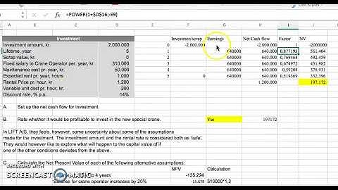 Goal Seeking Excel Investment