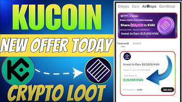 Kucoin New Offer Today | web3 wallet airdrop Explained By Zeebhai YT