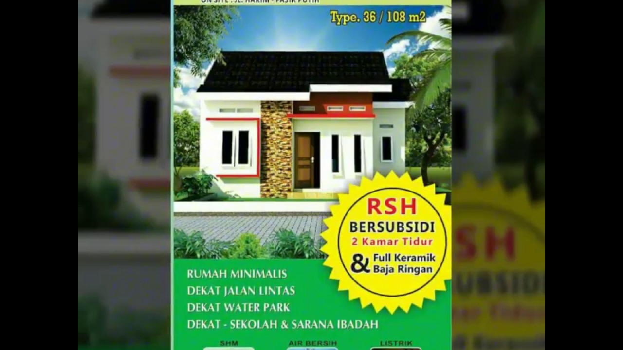 Wa 0823 8855 8826 Rumah Minimalis Sederhana Subsidi Tipe 36