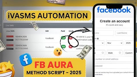 🔥 100% NEW IVASMS AURA-FLOW METHOD 2025 🚀 | FB iVASMS SmartOnboard Method 2025