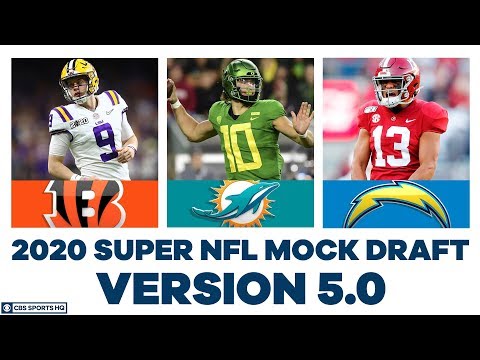 FULL First Round NFL Mock Draft WITH Trades