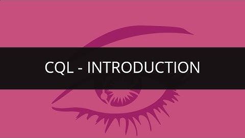 Introduction to CQL | Edureka