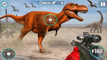 deadly dinosaur hunter android gameplay #2