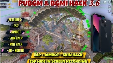 Pubg Mobile hack 3.6 ( New 3.6 Version Inbuilt Esp Mod ) | Pubg Mobile Gl+Kr Hack | Pubg 3.6