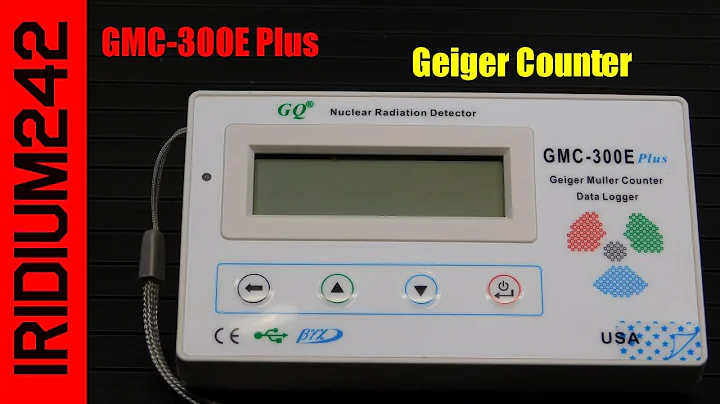 GQ GMC-300E Plus Digital Geiger Counter