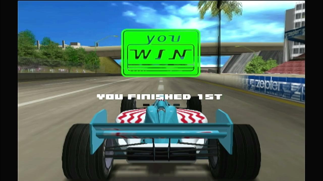 Driven GameCube Gameplay Arcade Mode US Champs (GCHD MKII & mClassic