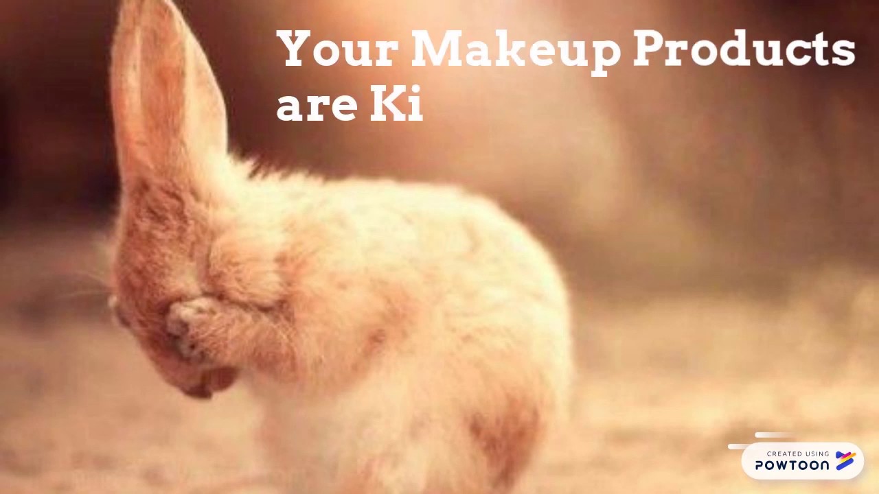 Our Makeup Products Kills Animals