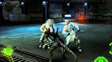 AVP Evolution HD Walkthrough - Alien mission 3 - The living weapon
