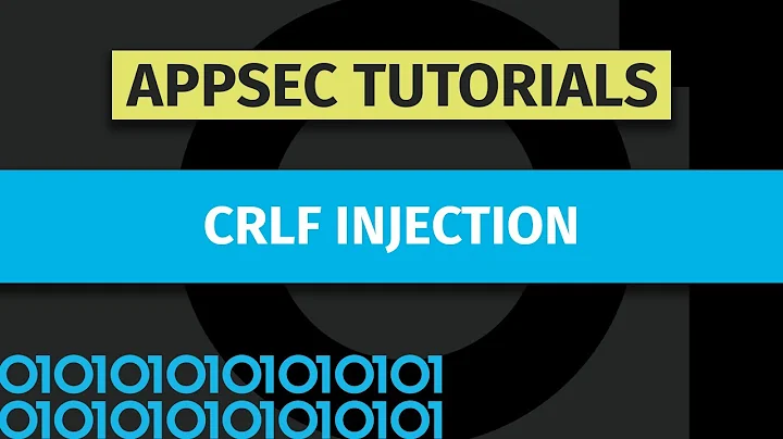 CRLF Injection - Veracode AppSec Tutorial