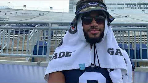 PSU LB Jonathan Sutherland 8/6/22 | PSU Media Day ...