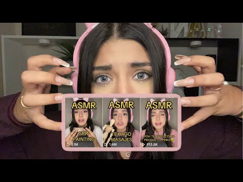 Asmr español / Recopilación ÚLTIMOS TIKTOKS MÁS VISTOS en mi CUENTA / MÁS DE 20 roleplays