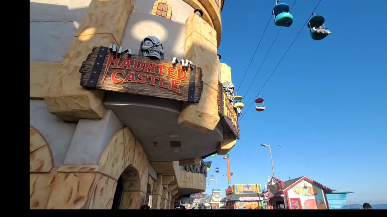 Haunted Castle Santa Cruz Beach Boardwalk.