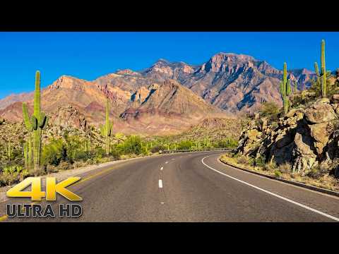 Phoenix to the Grand Canyon: The Ultimate Arizona Road Trip Drive 4K