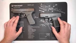 Glock 43X vs Taurus GX4