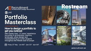 Portfolio Masterclass - LinkedIn Live - 22nd May